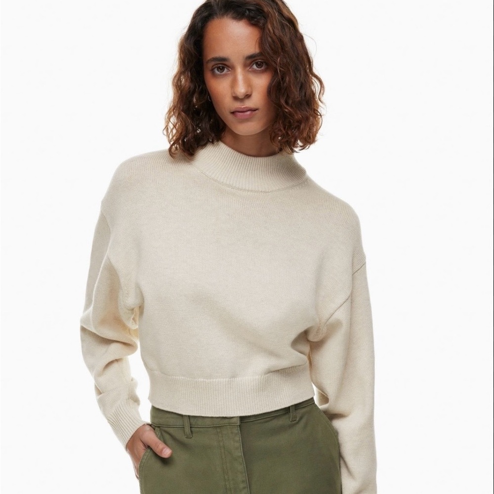 Aritzia Harper Mockneck Sweater